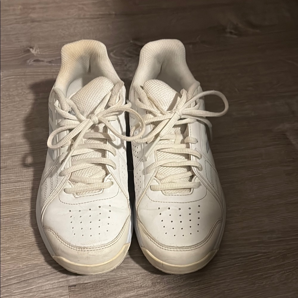 White Adidas Athletic Shoes